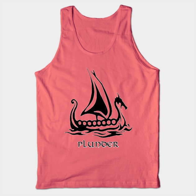 Vikings Plunder Tank Top by 4swag